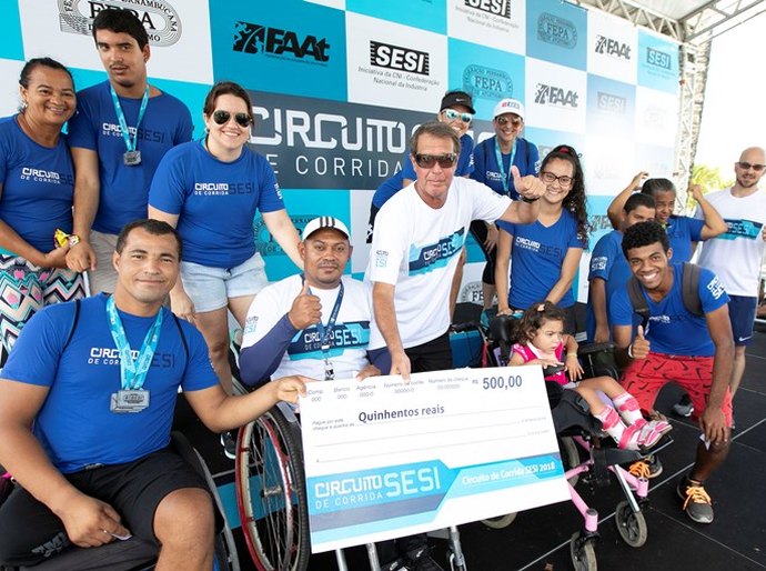 Circuito de corrida Sesi reúne mais de três mil atletas e premia vencedores