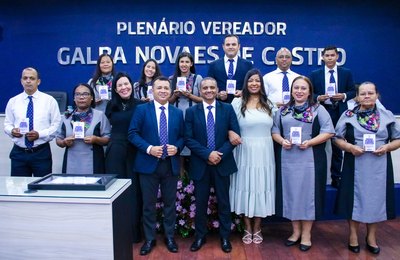Câmara realiza sessão solene para homenagear obreiros e colaboradores da Igreja Universal do Reino de Deus