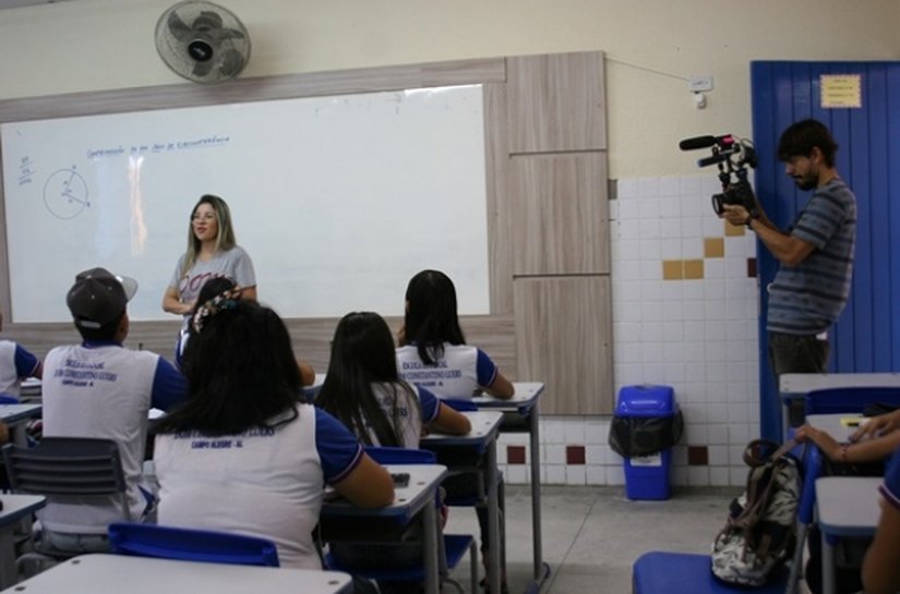Escola da rede estadual é tema de documentário do Canal Futura