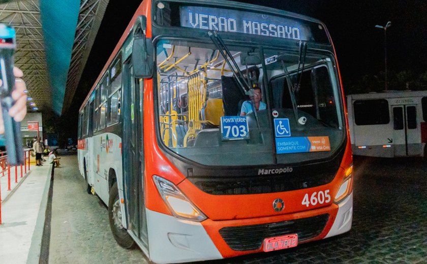 Maceioenses contam com passagem gratuita durante o Verão Massayó