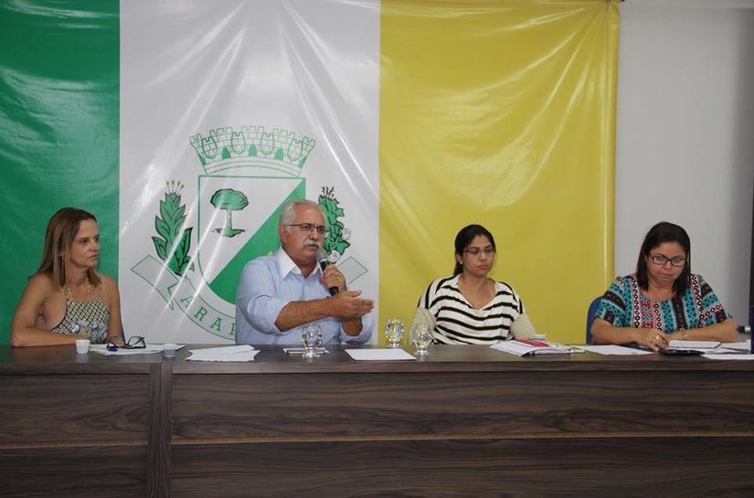 Rogério participa da 1ª reunião anual do Conselho Municipal de Saúde