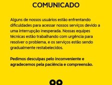 Caso tenha percebido uma instabilidade no nosso aplicativo fique tranquilo nossa equipe ja est 300x300