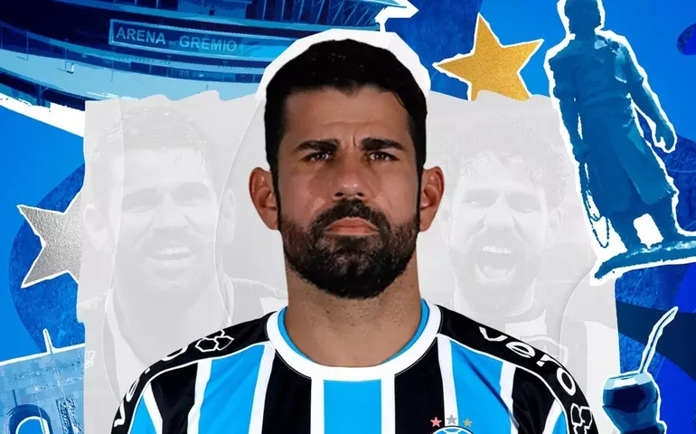 Diego Costa chega ao Grêmio e clube anuncia contratação de Du Queiroz, ex-Corinthians
