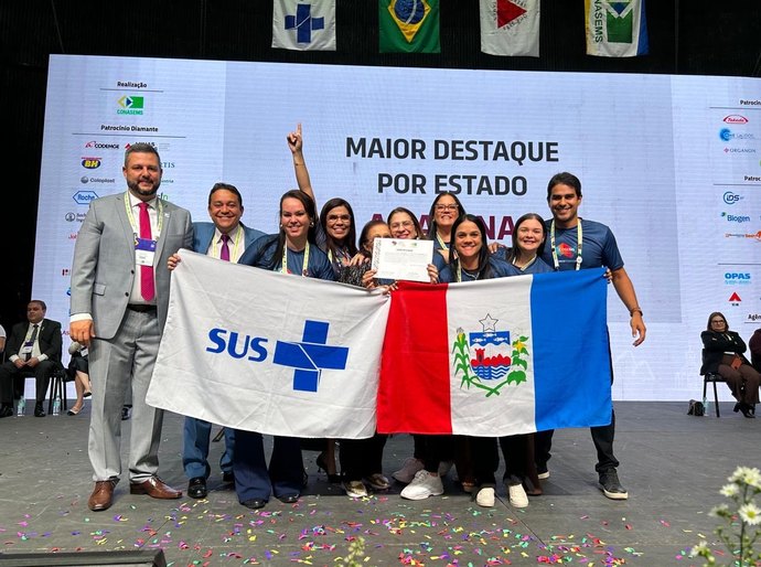 Programa ArteTerapia de Santana do Mundaú foi classificado como a melhor experiência de AL na 20ª Mostra Aqui tem SUS em Belo Horizonte