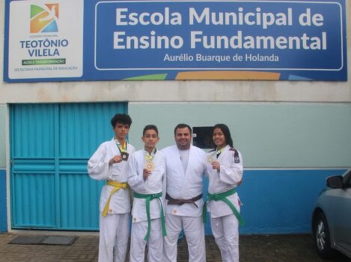 Atleta de Teotônio Vilela conquista primeiro lugar no Campeonato Estadual de Judô