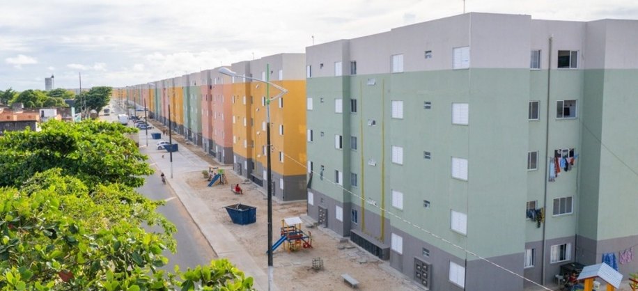 Residencial Parque da Lagoa proporcionou moradia digna às famílias que viviam em barracos. Foto: Devysson Mendes/Ascom Seminfra