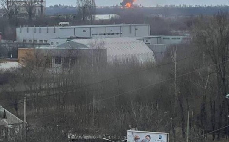 Veja momento de pouso malsucedido em Kirensk, na região de Irkutsk