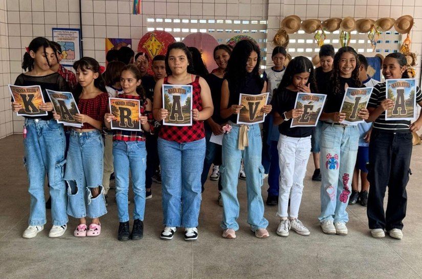 Projeto pedagógico homenageia Kara Veia e aproxima alunos da cultura alagoana
