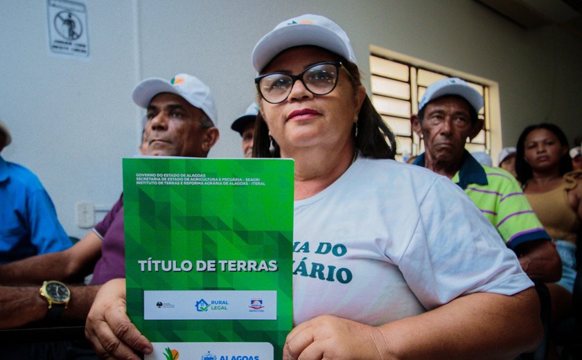 Iteral entrega títulos de terra a agricultores familiares de Paulo Jacinto nesta quarta (17)