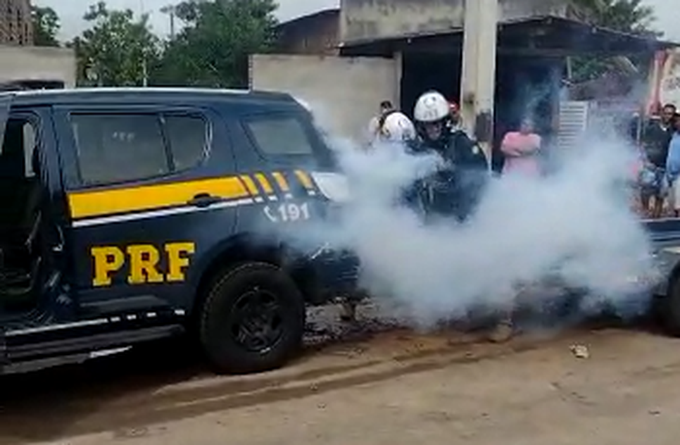 Homem morto após ser colocado em viatura com gás durante abordagem da PRF de Sergipe foi asfixiado, aponta IML / Foto: Foto: Portal A8SE/Reprodução