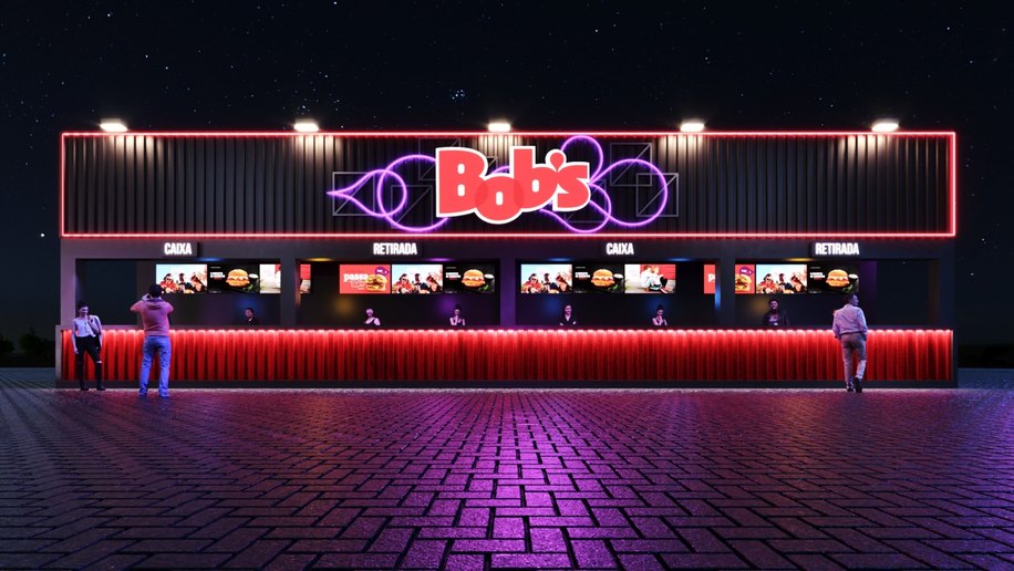 Bob's é o hambúrguer e o Milk Shake oficiais do The Town 2025