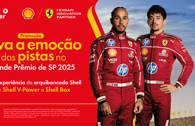 Shell lança promoção “V-iva a emoção das pistas” com sorteio de ingressos para o Grande Prêmio de São Paulo