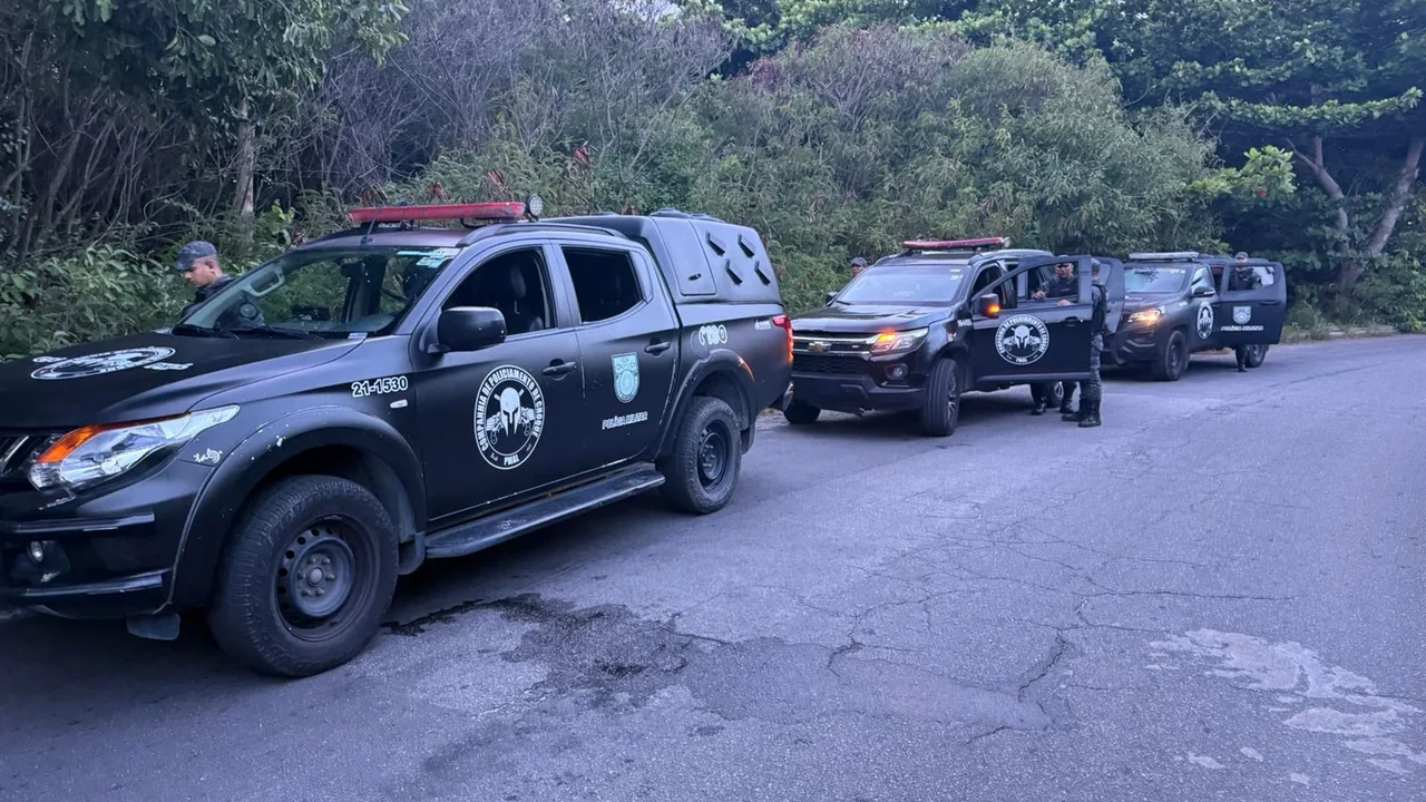 Operação Desarme: Polícia Militar apreende armas artesanais e munições em área de mata no Pontal da Barra