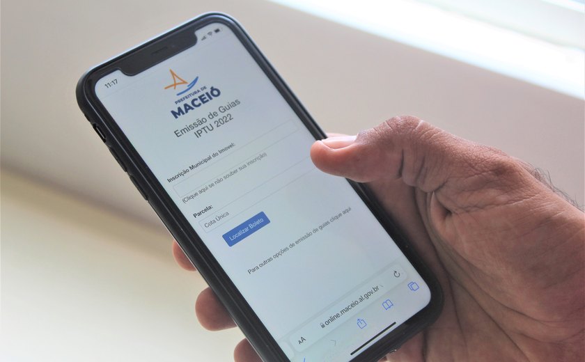 Maceió prorroga até 20 de abril pagamento de cota única do IPTU; veja o que mudou