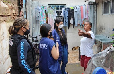 Seprev participa de ação integrada e apura denúncias de violência contra o idoso