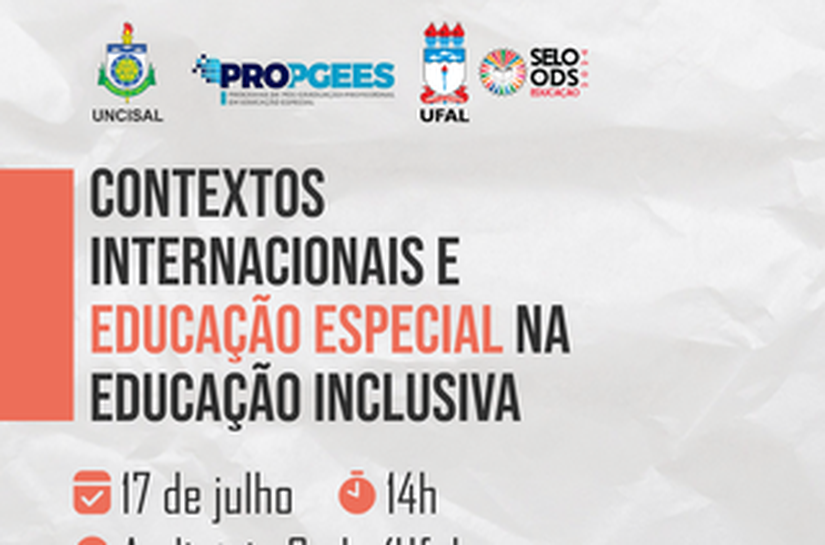 Mesa-redonda vai discutir educação inclusiva em Portugal e na Argentina