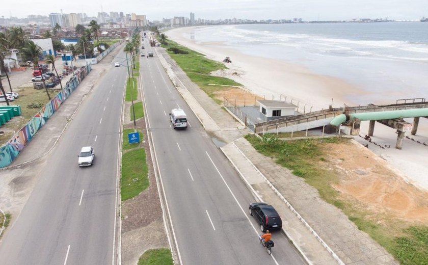 Avenida Assis Chateaubriand será parcialmente interditada no turno da noite, a partir desta segunda (4)