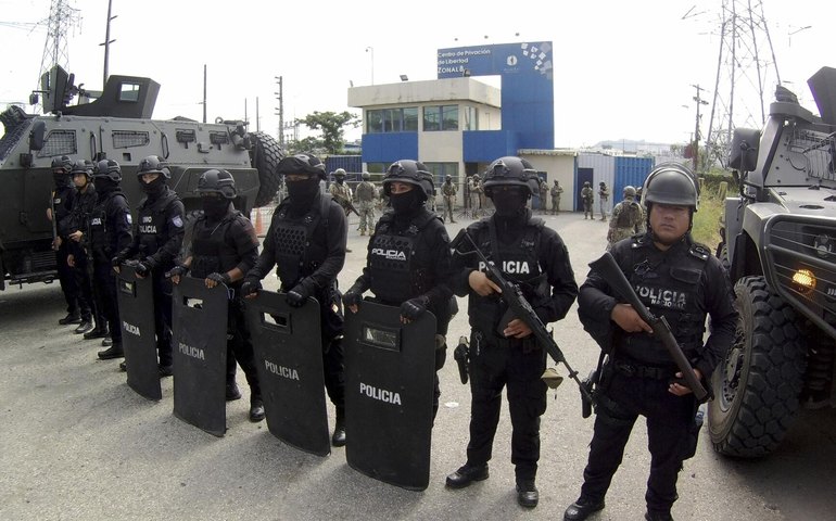 Polícia do Equador confirma o massacre de 10 estrangeiros no país