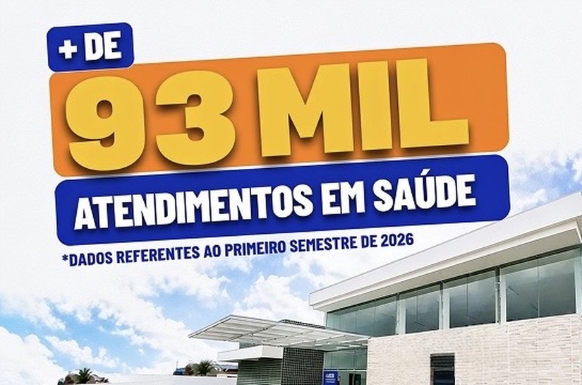 Saúde de Palmeira supera 93 mil atendimentos no primeiro semestre de 2026