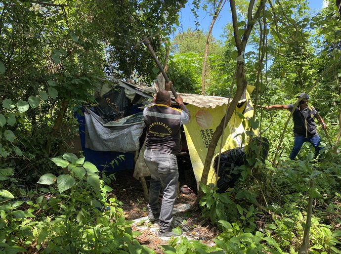 Semscs retoma área de preservação ambiental invadida no Parque Municipal