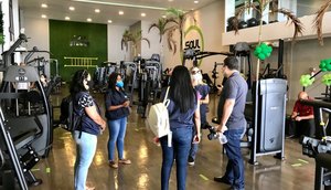 ACADEMIA FISCALIZAÇÃO / Foto: Ascom/SMS