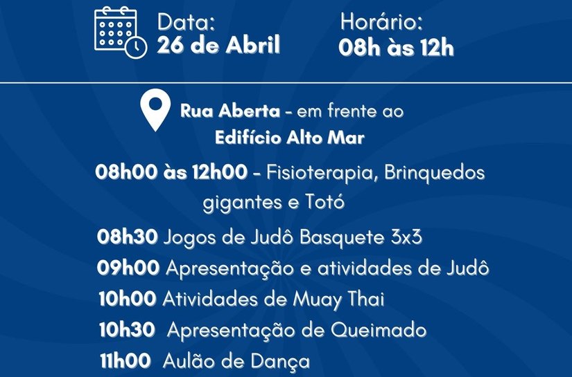 Semesp volta a realizar atividades à beira-mar neste domingo(26)