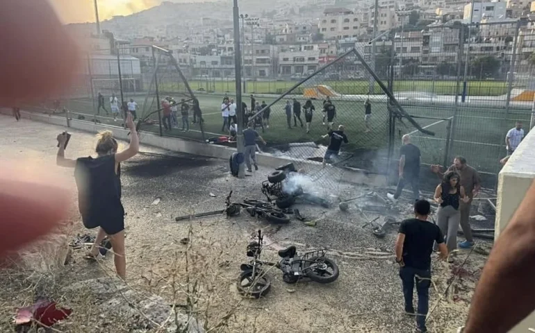 Dez morrem em ataque com foguete a campo de futebol nas colinas de Golan, ocupadas por Israel