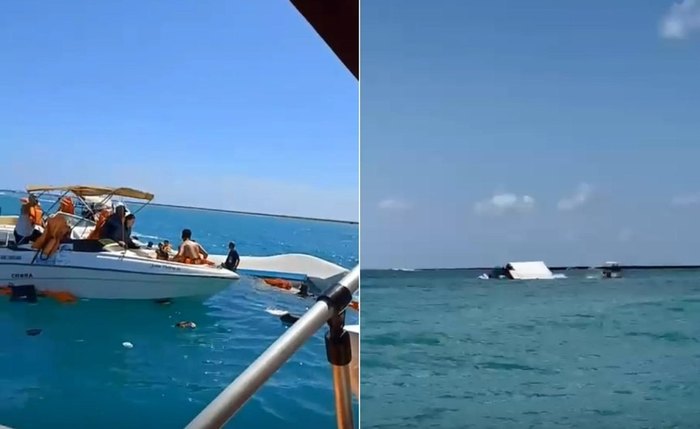 Catamarã vira a caminho das piscinas naturais e deixa um morto em Maragogi