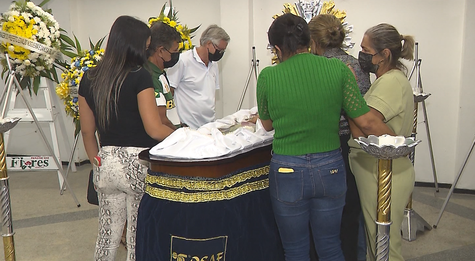 Corpo de João Tarantella será sepultado em Aracaju / Foto: Foto: Reprodução/TV Atalaia