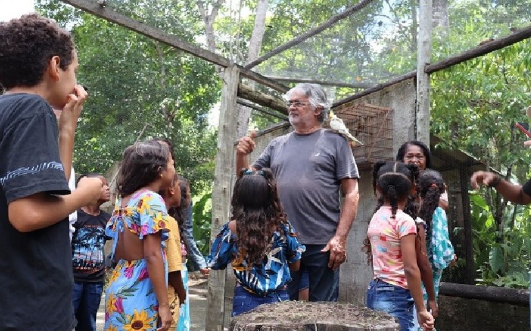 Ação da Casal leva crianças para conhecerem o Mutum e desperta a conscientização ambiental