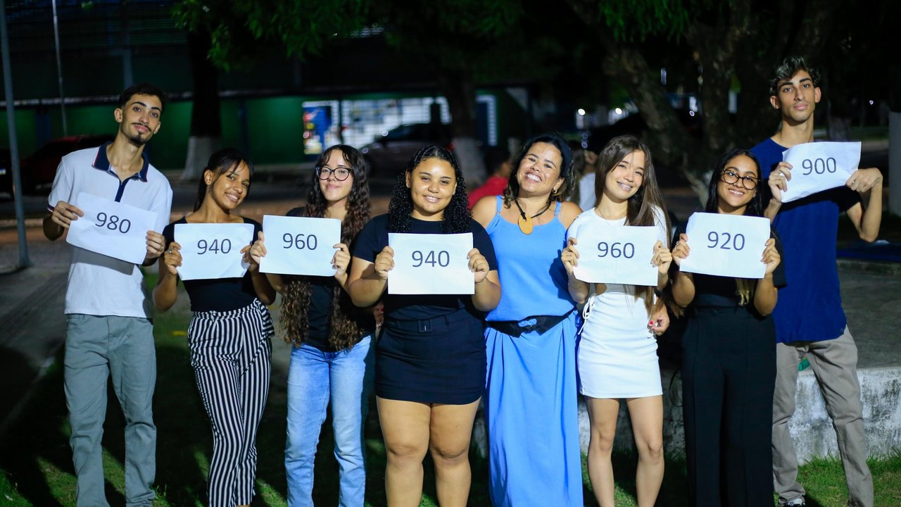 Seduc promove 1º aulão do projeto “O Mil é nosso” para estudantes que vão fazer o Enem 2024
