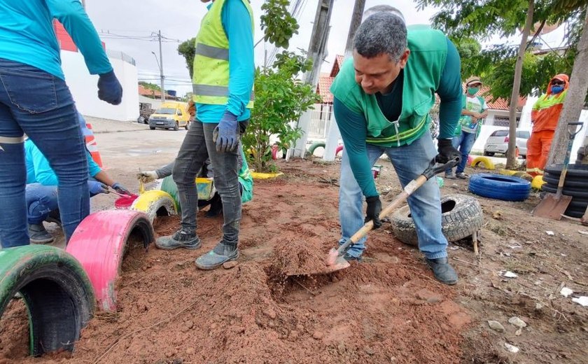 Prefeitura recupera antigo ponto de lixo na Jatiúca