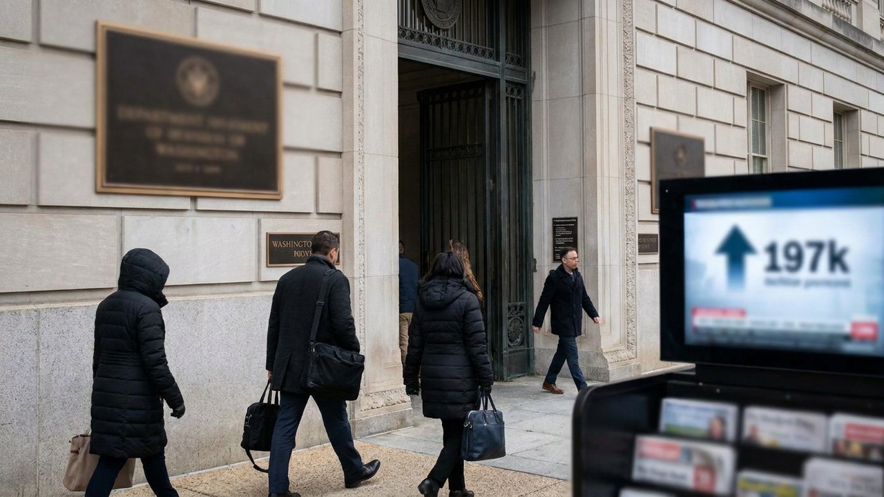 Pedidos de auxílio-desemprego nos EUA caem 2 mil na semana, a 197 mil