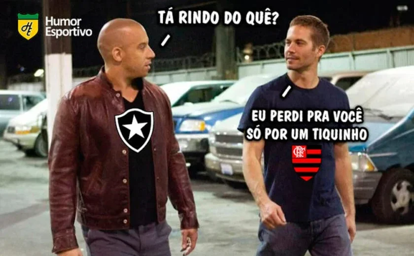 Botafogo assume liderança do Brasileirão após vencer Flamengo e rende memes nas redes; veja