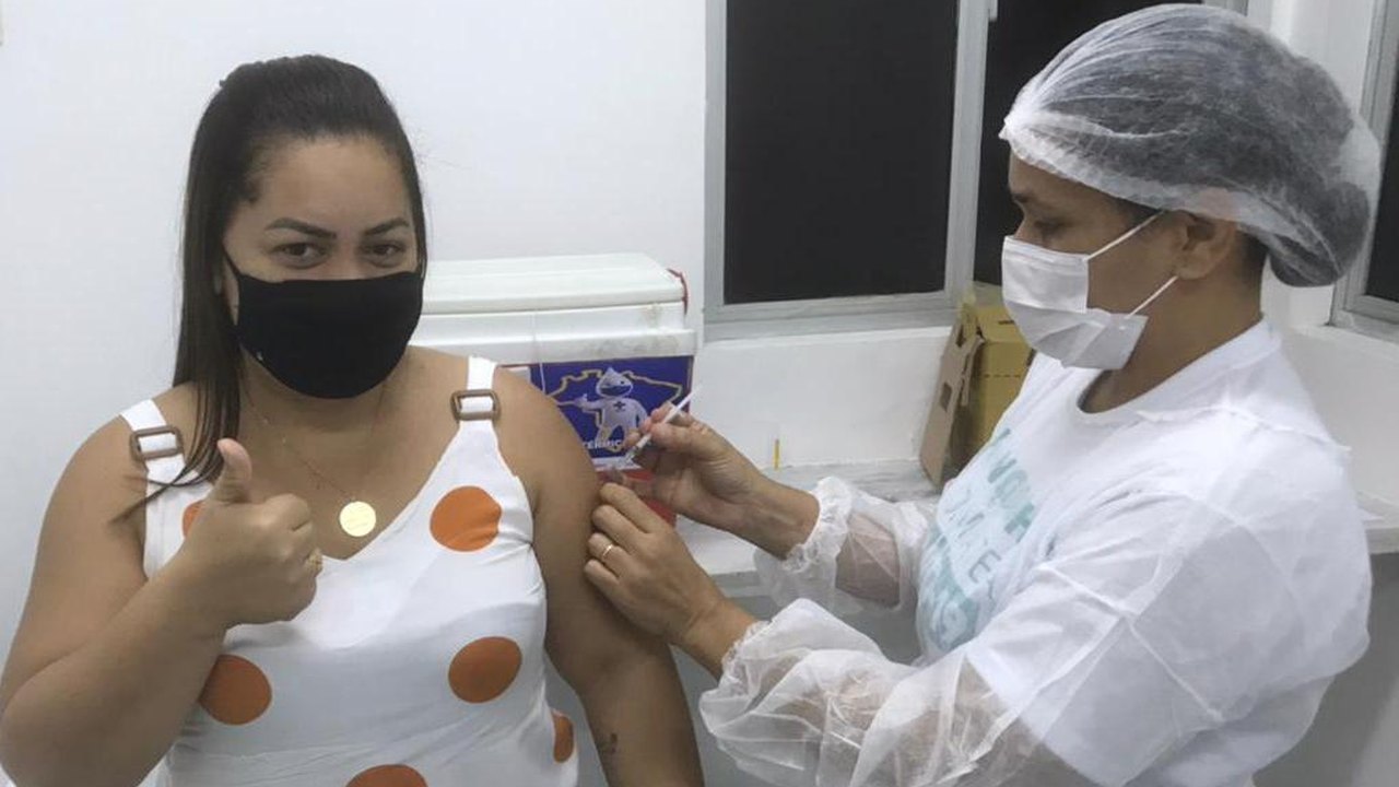 Covid-19: Branquinha começa a aplicar doses da vacina Pfizer