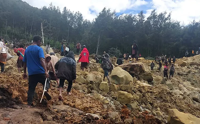 Deslizamento de terras na Papua-Nova Guiné deixou centenas de mortos, calculam autoridades