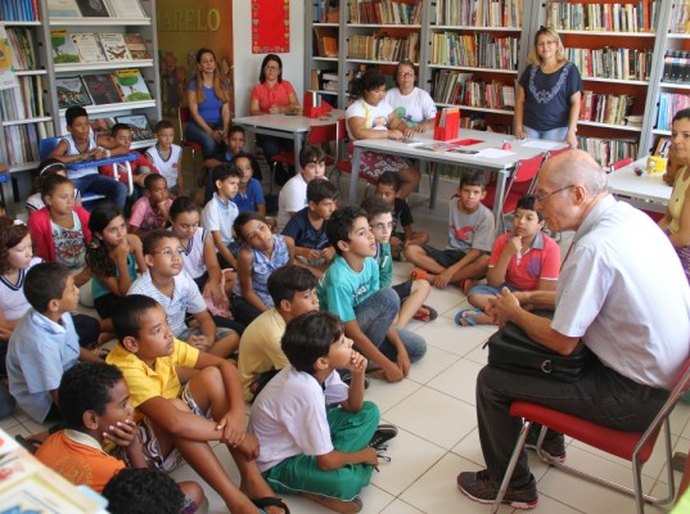 Crianças de Arapiraca recebem conhecimentos no projeto “Papo com Leitura”