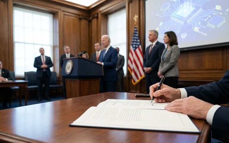 Trump assina ordem para limitar regulamentação de IA em nível estadual
