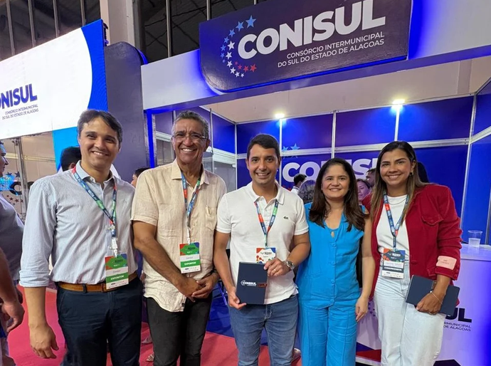 Conisul apresenta potencialidades e busca novas adesões na 13ª Feira dos Municípios Alagoanos