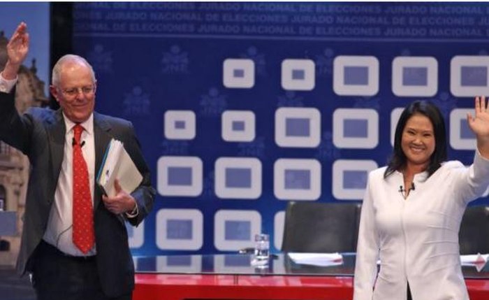 Pedro Pablo Kuczynski e Keiko Fujimori