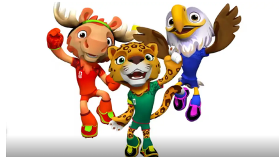 Fifa apresenta trio de mascotes para a Copa do Mundo de 2026