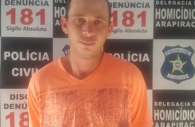 Polícia Civil prende acusado de homicídio em Arapiraca