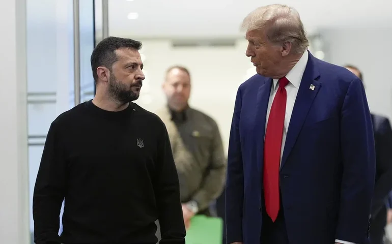 Trump confirma visita de Zelensky na sexta-feira (28)