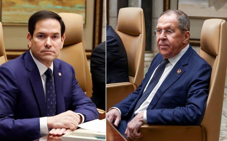 Rubio e Lavrov discutem próximos passos das relações entre os países após reuniões na Arábia Saudita