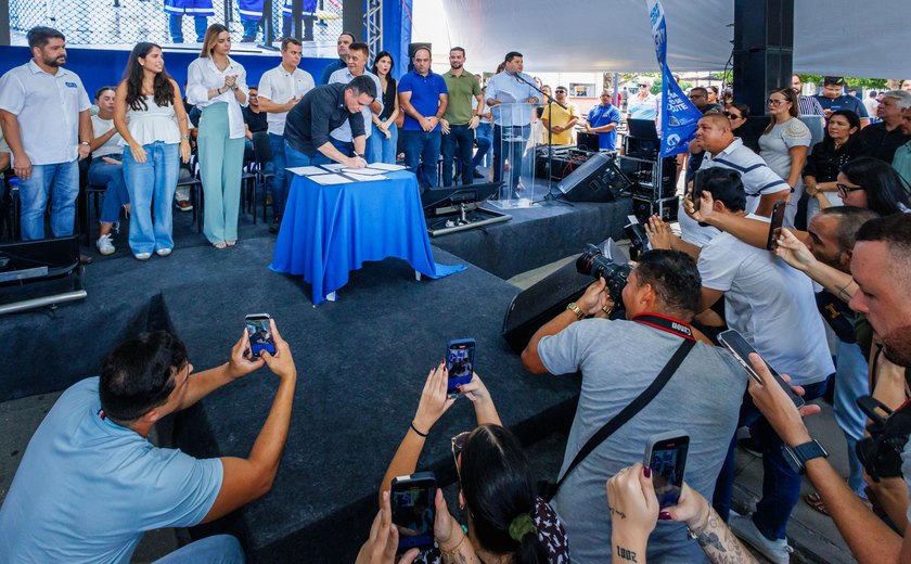 Governador Paulo Dantas dá início a unidade da Algás no município de Batalha
