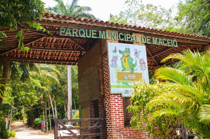 Parque Municipal é opção de lazer para o fim de semana em Maceió