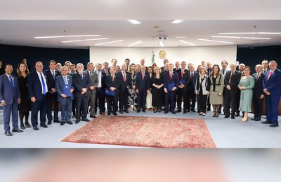 Presidentes do TJAL e TRE participam de reunião com presidente do Supremo Tribunal Federal