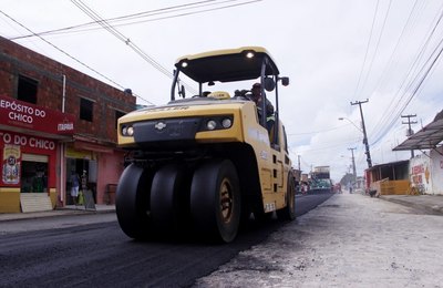 Pavimentação asfáltica no Alto da Alegria vai beneficiar mais de 30 mil pessoas
