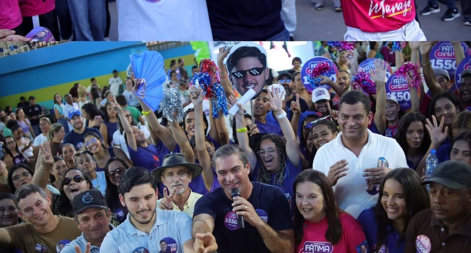 Fátima Canuto reúne multidão em Maragogi ao lado de Dani da Elba e Álvaro Lira