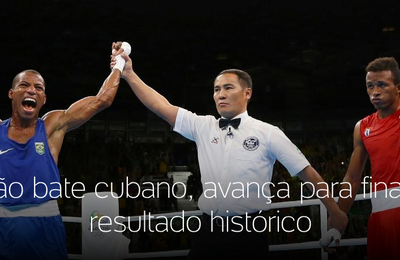 Robson Conceição derrota cubano e vai à final do boxe